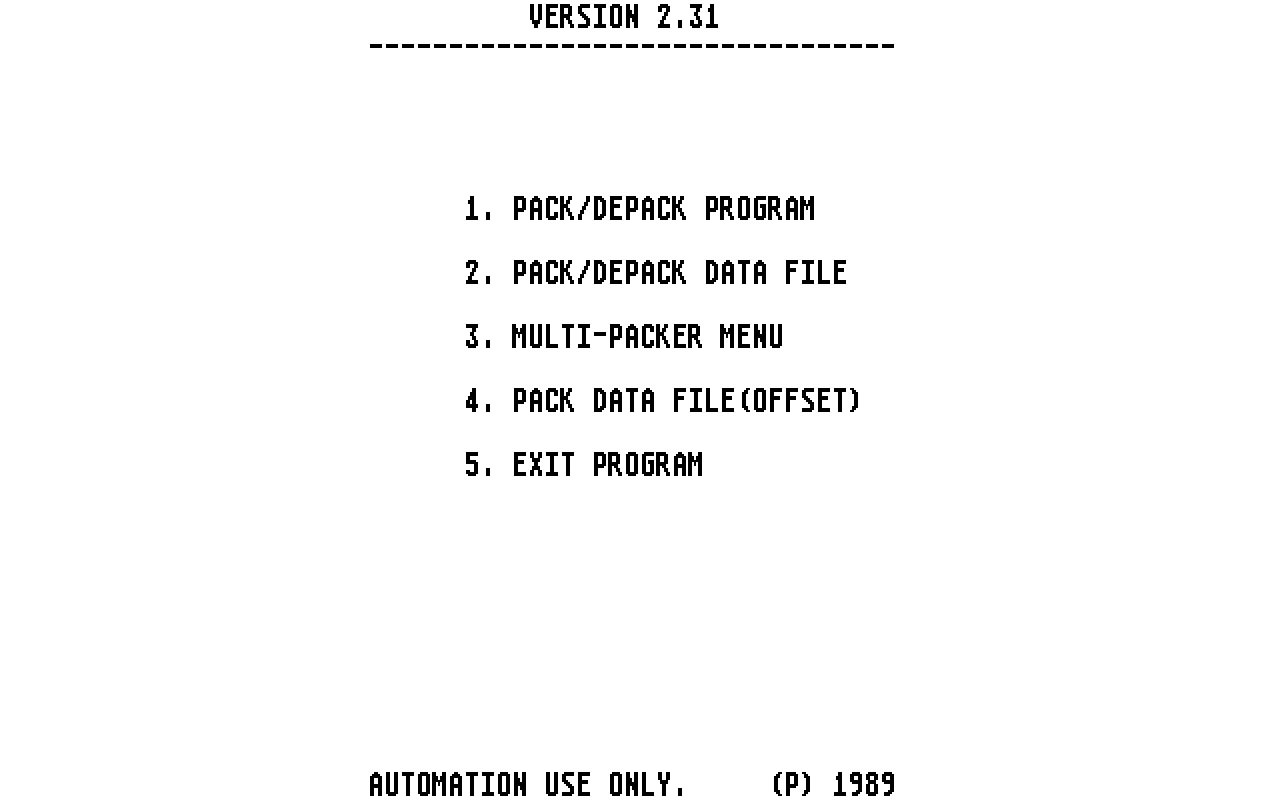 Automation Compacter — screenshot 1